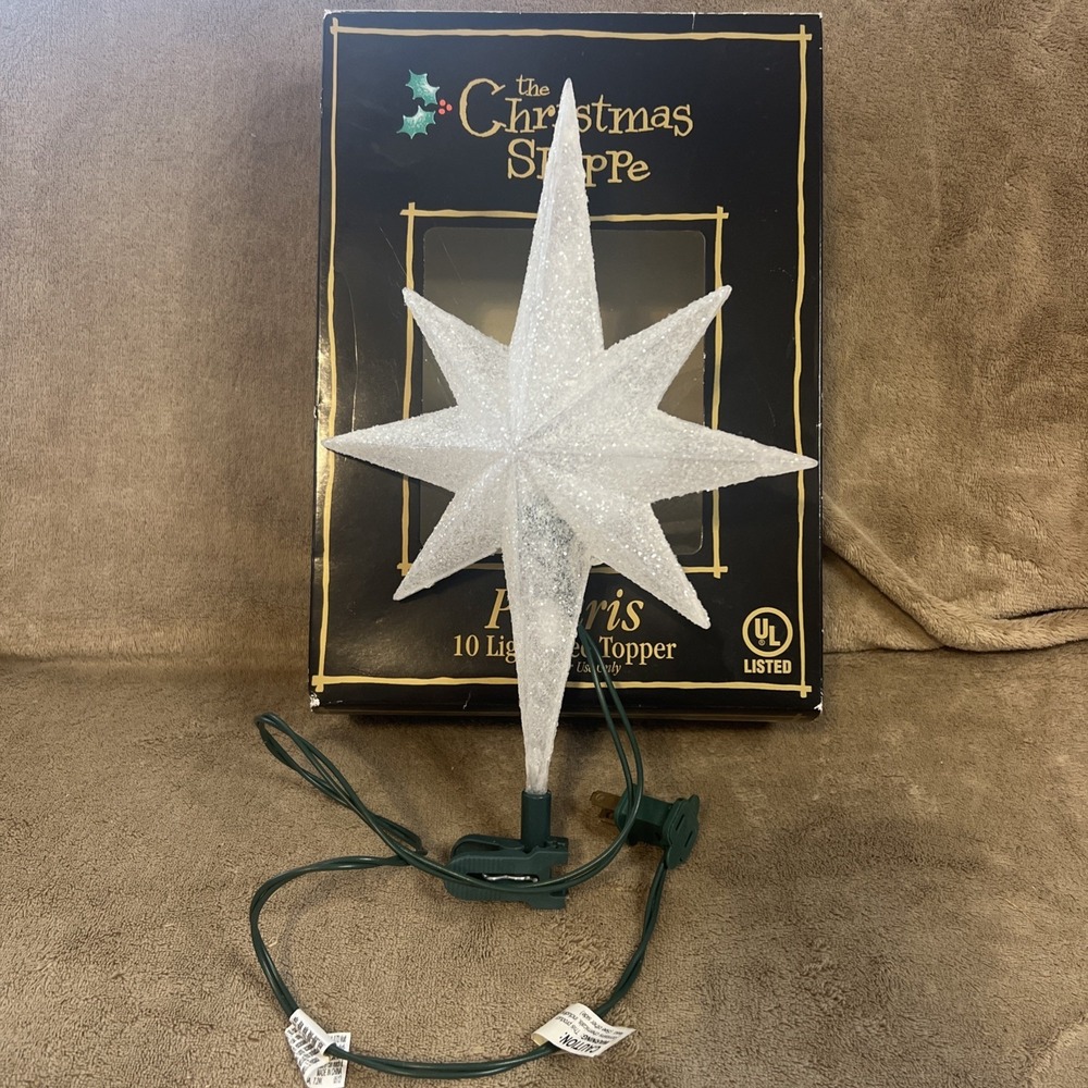 Hobby Lobby The Christmas Shoppe Polaris Electric Christmas Tree Topper Tested‎